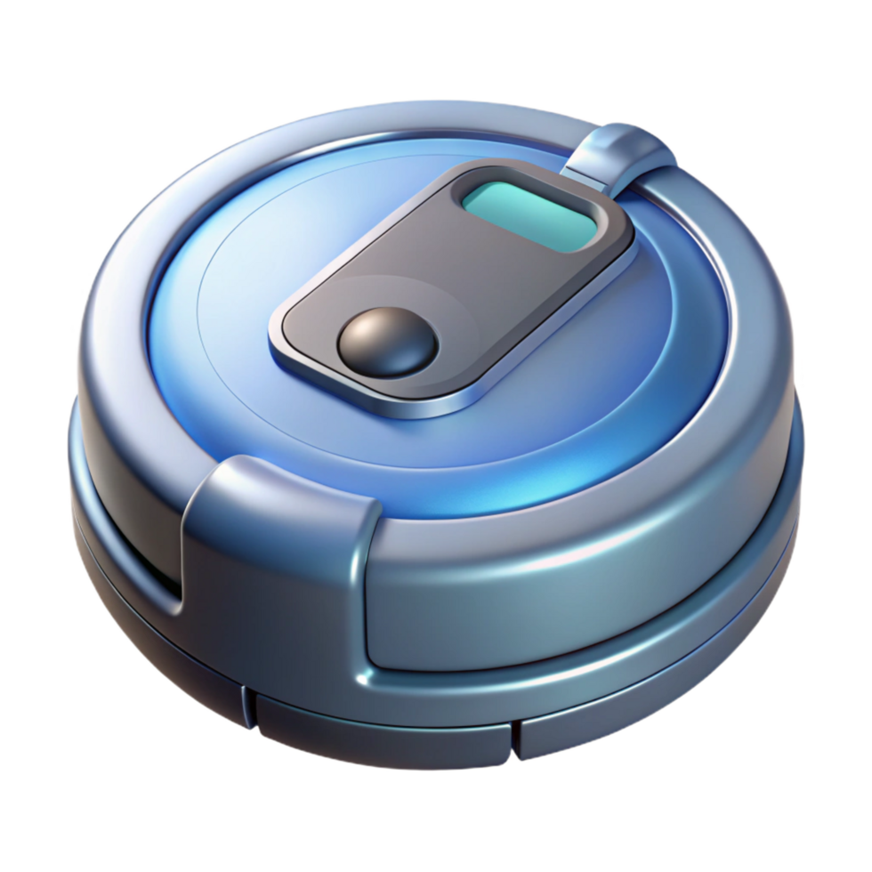impressive minimalist Robot vacuum cleaner high resolution png