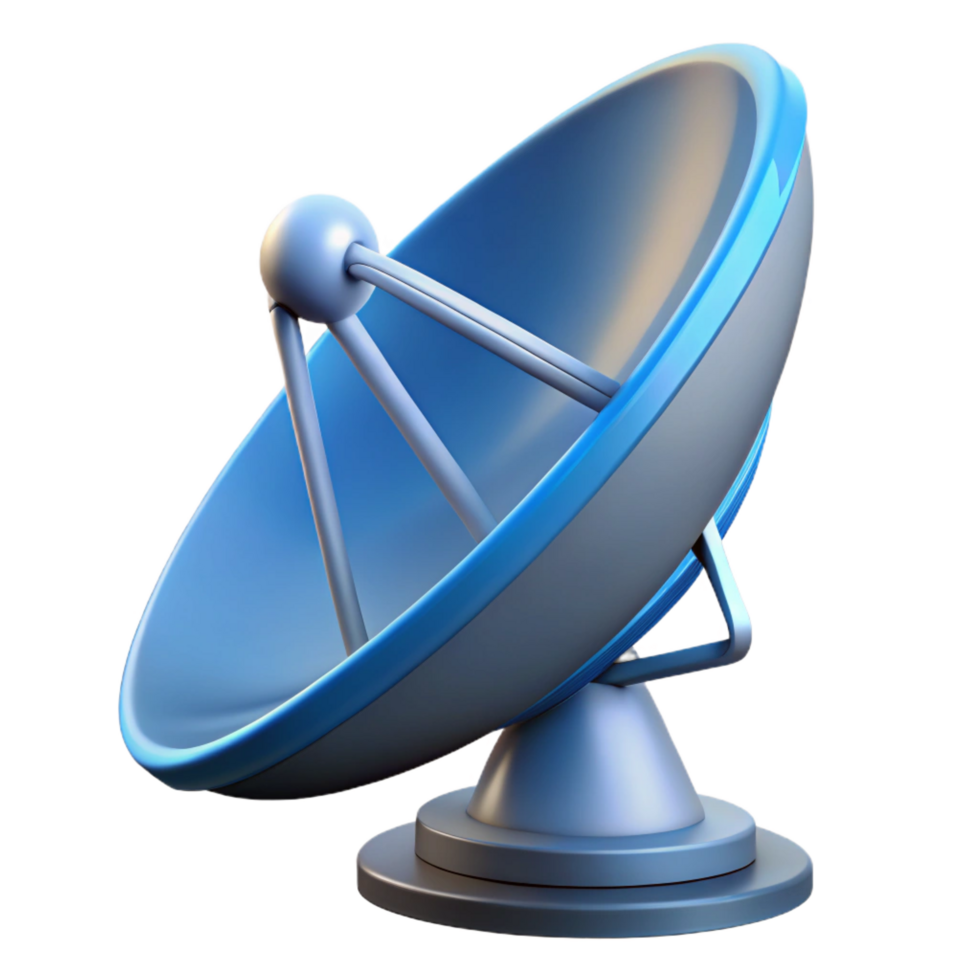 magnificent rustic Satellite dish premium png