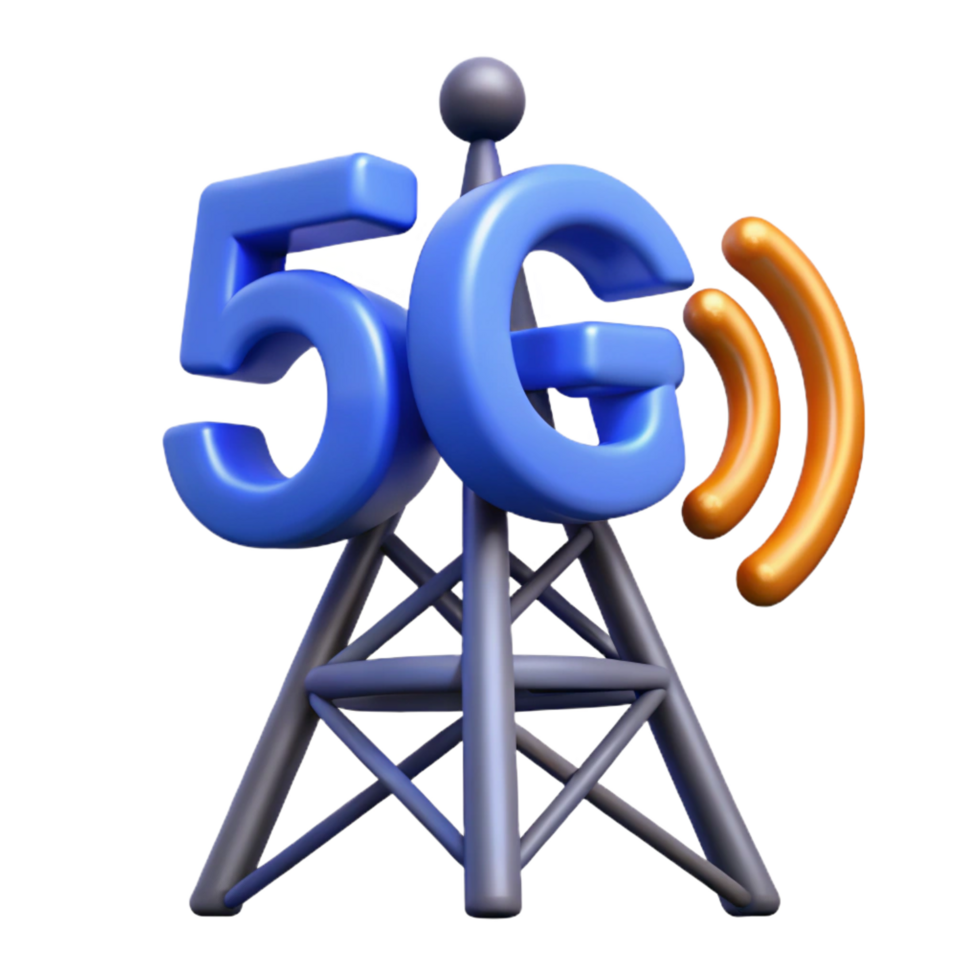 impressive traditional 5G network tower genuine png