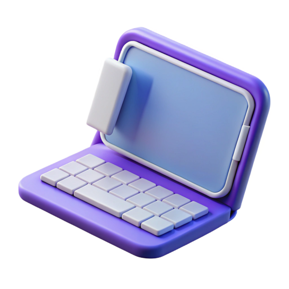 deslumbrante tradicional tábua computador com teclado caso 4k png
