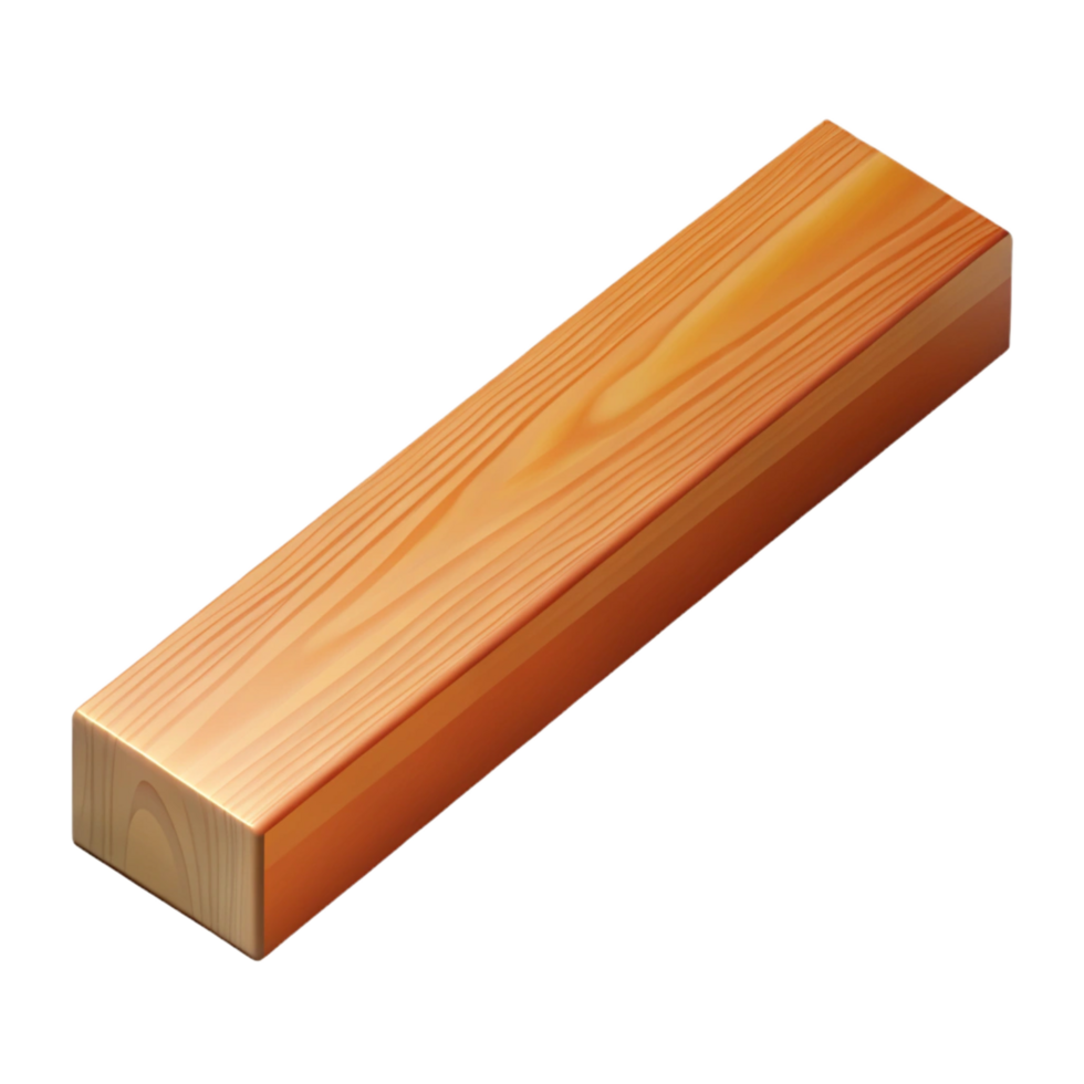 serene contemporary Single wooden beam authentic png