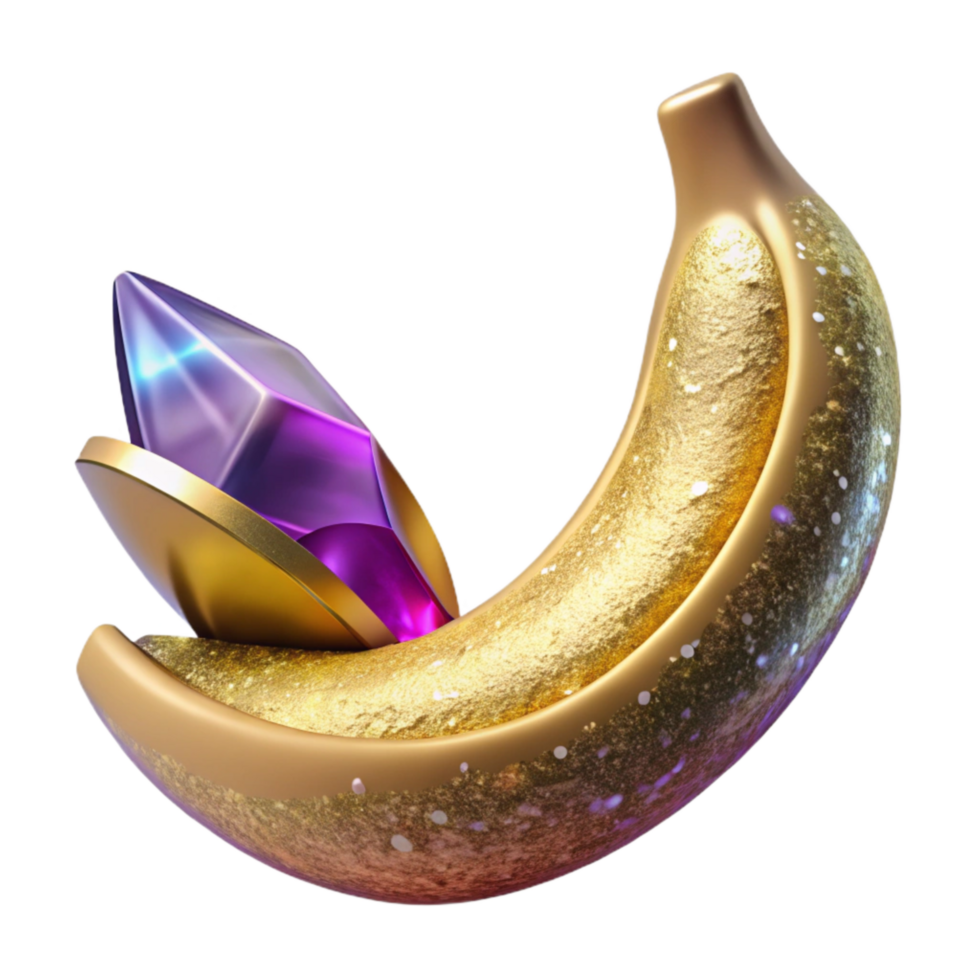 magnificent minimalist Ripe Banana Peel Isolated Transparent Background genuine png