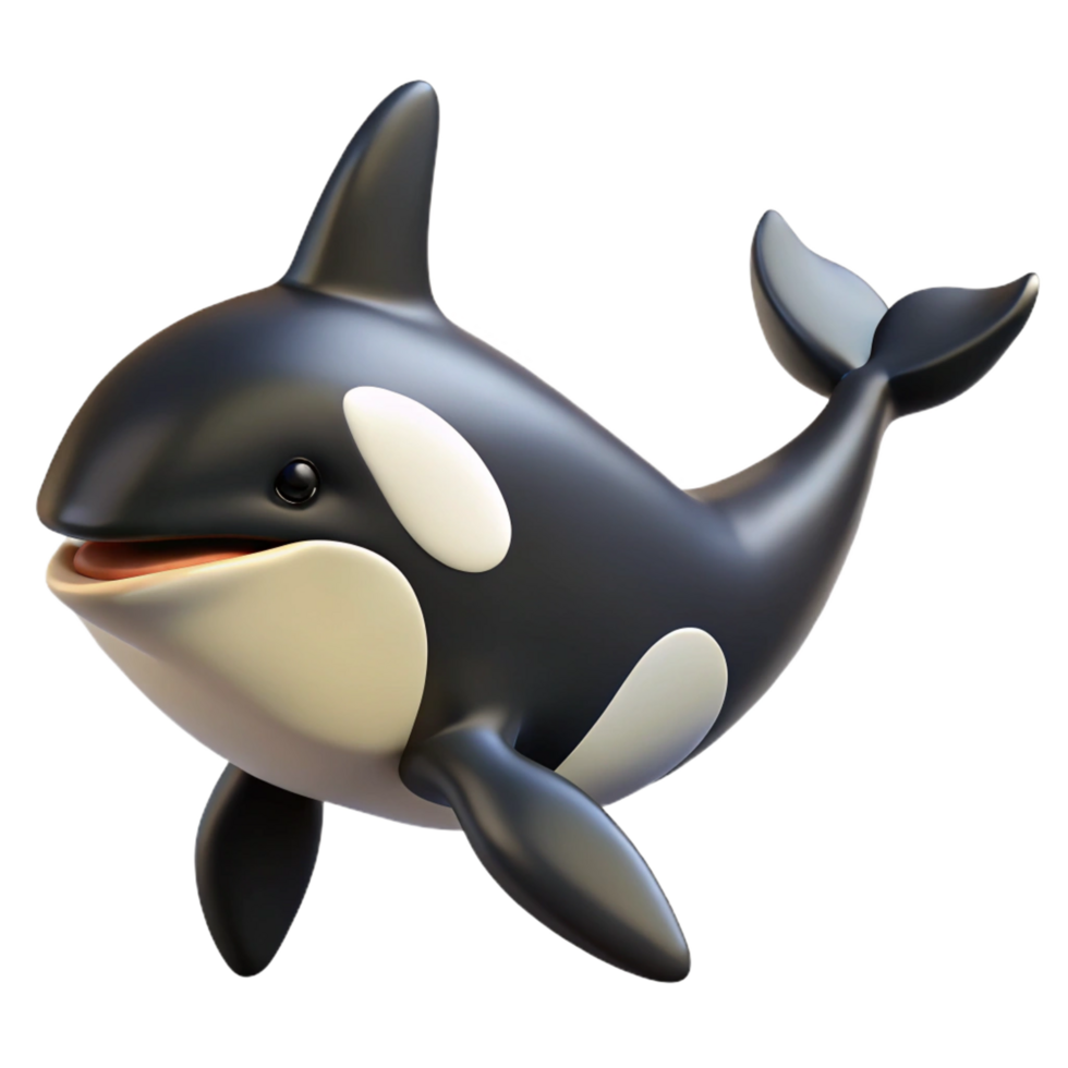 wonderful contemporary A swimming killer whale orca authentic png