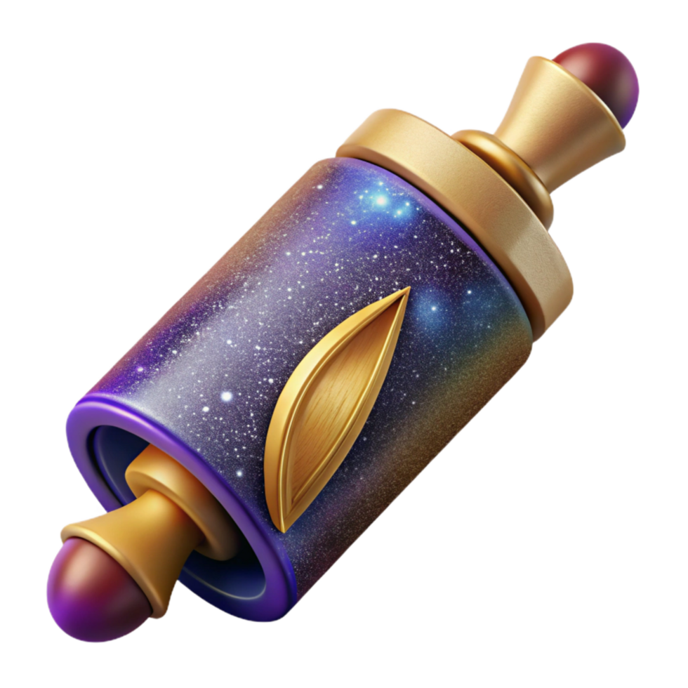 dramatic abstract Rolling Pin Side Angle Cutout png
