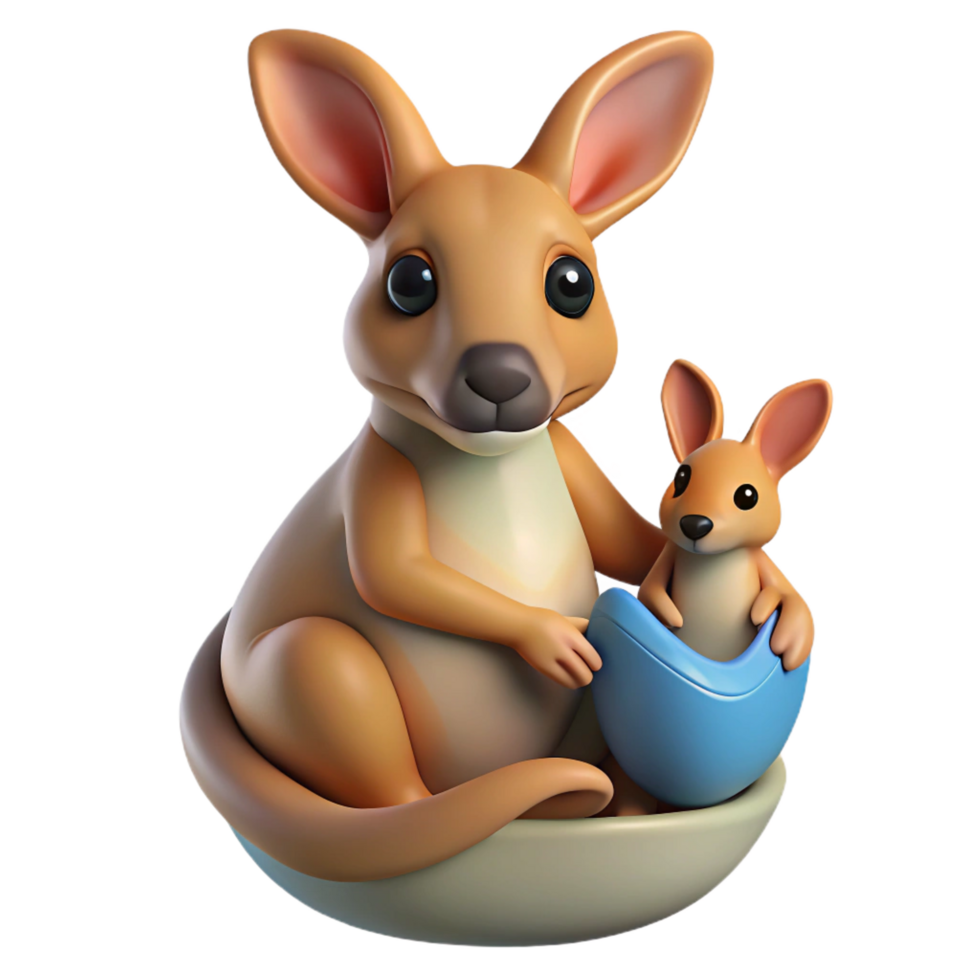 stunning classic A kangaroo joey in its mother's pouch mother removed after generation high resolution png