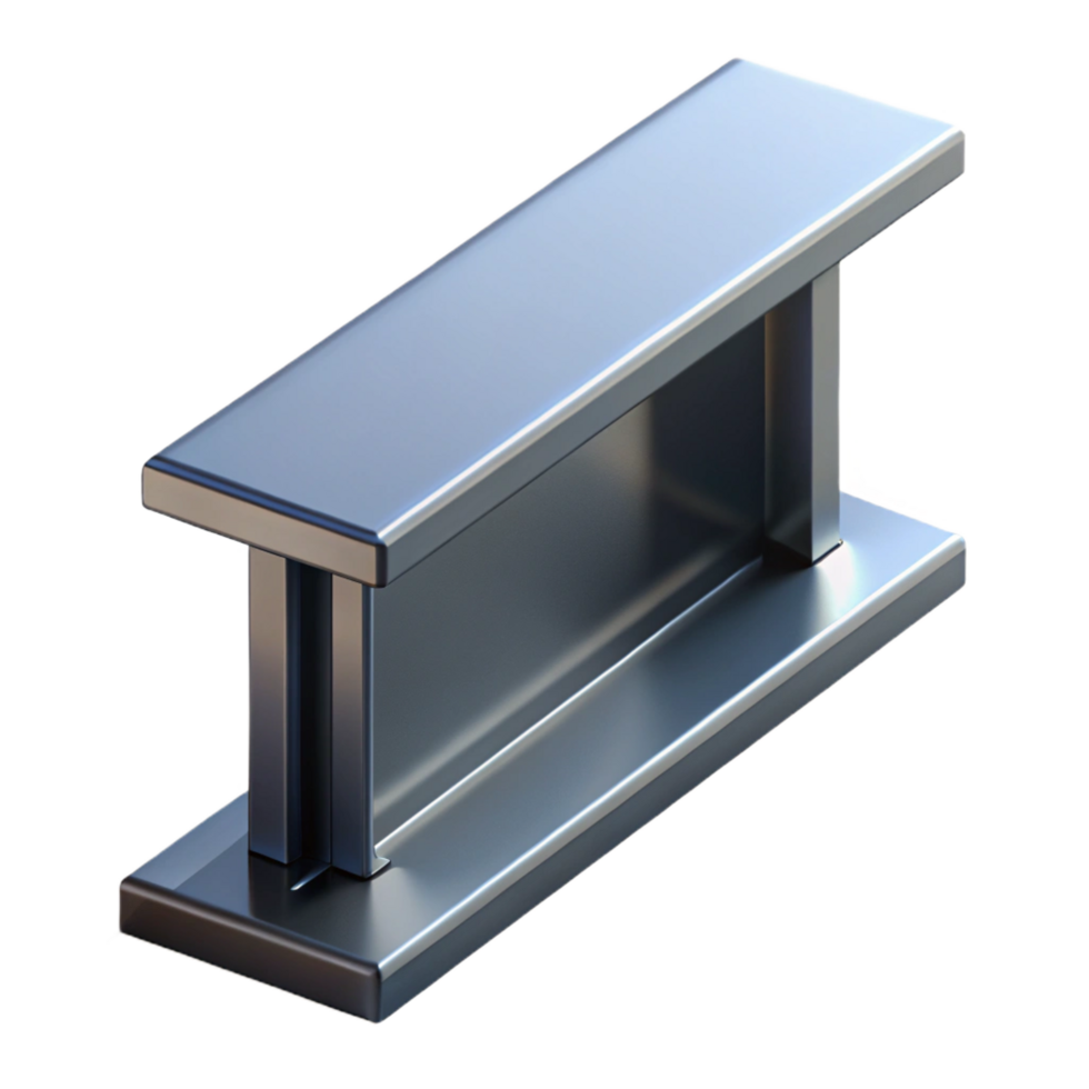 serene minimalist Steel I-beam original png