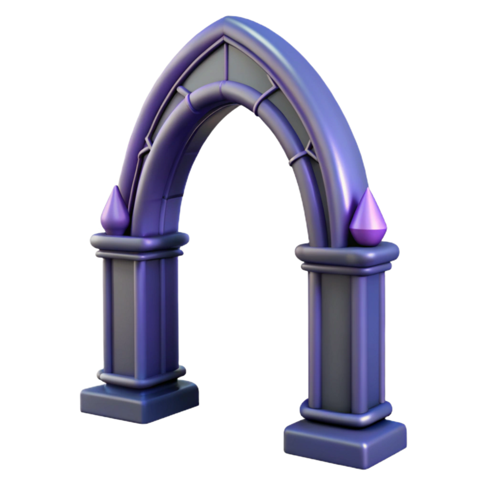 extraordinary classic Archway, gothic style high resolution png