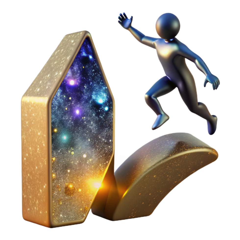 extraordinary creative Silhouette of Figure Reaching Across Gap Isolated genuine png