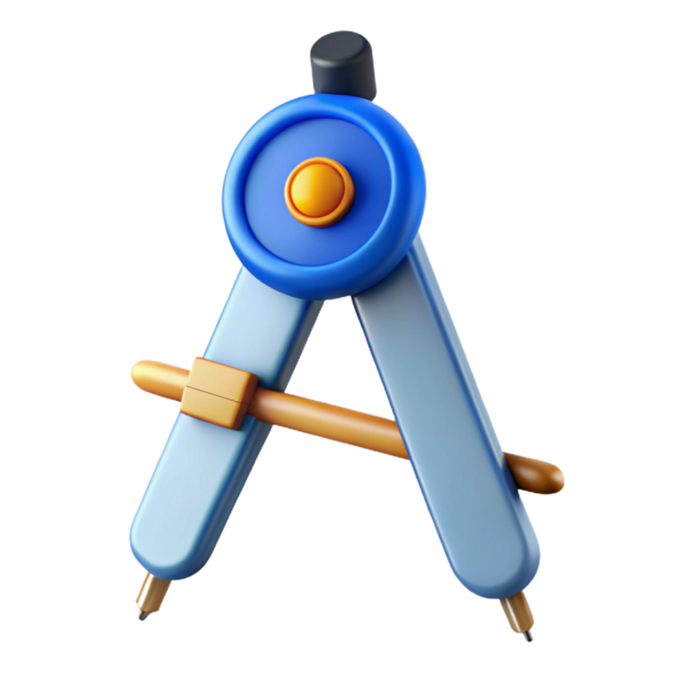 impressive contemporary Compass, drafting tool 4K png