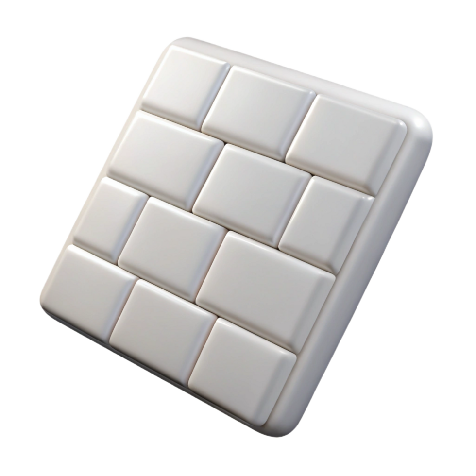 serene traditional Ceramic tile, white subway style high quality png