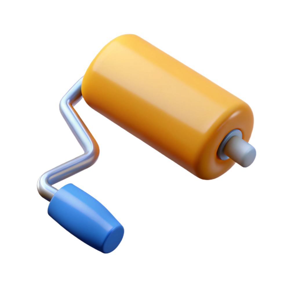 serene classic Paint roller original png