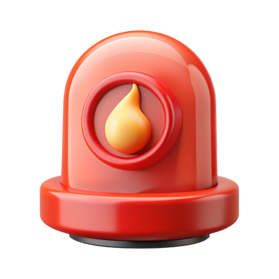 vibrant artistic Fire alarm genuine png