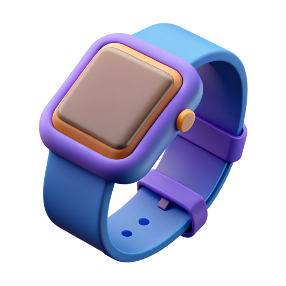 extraordinary contemporary Smartwatch with fitness tracker display detailed png
