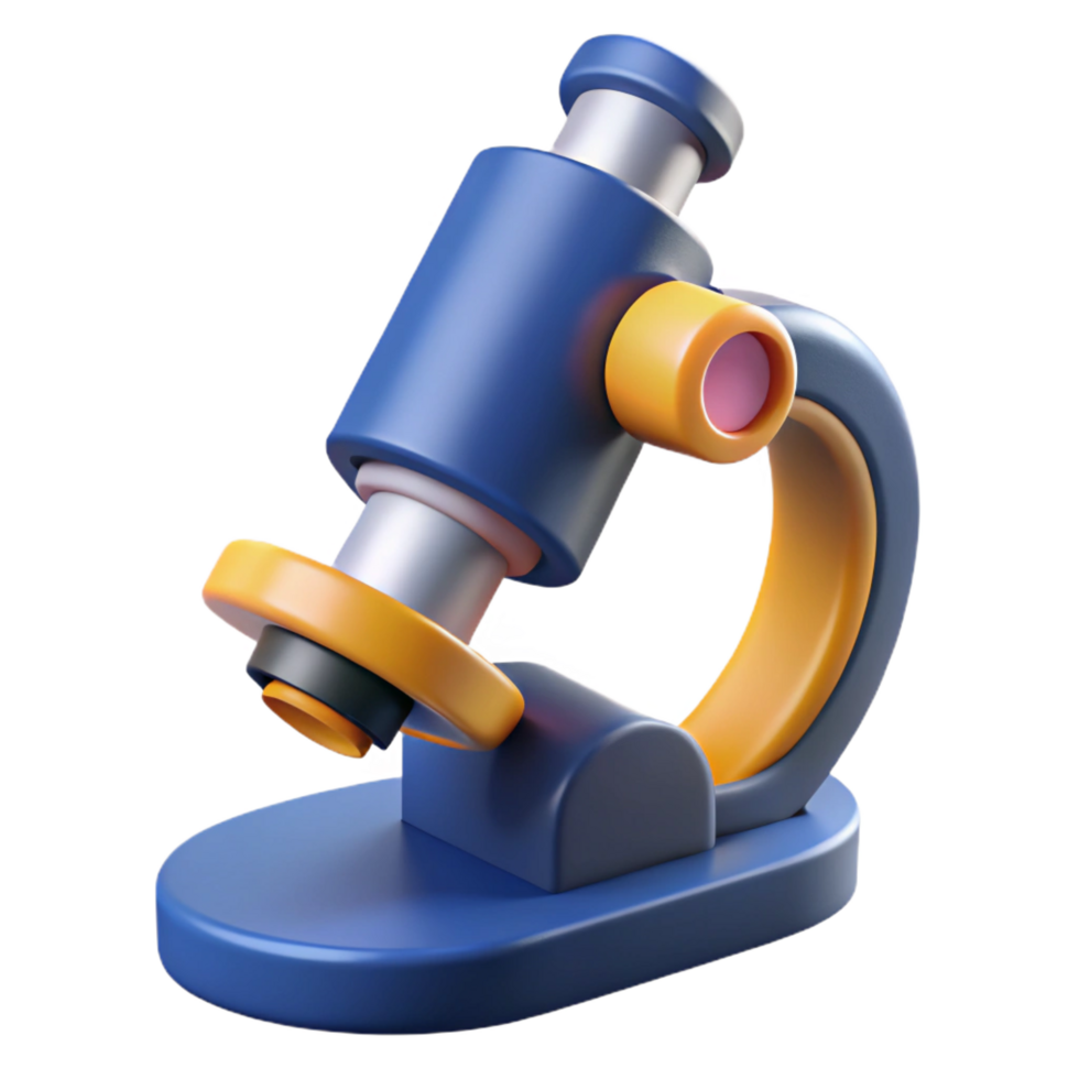 magnificent minimalist Microscope with high magnification premium png