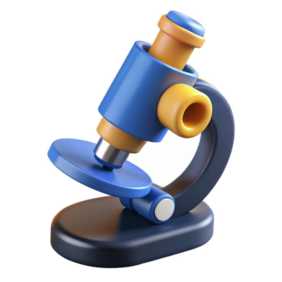 impressive minimalist Microscope with high magnification detailed png