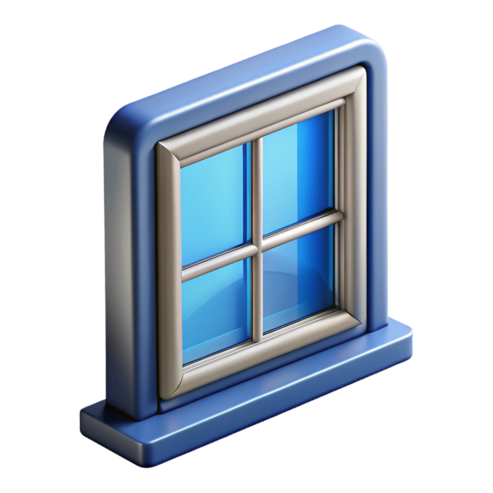 wonderful modern Double-glazed window, energy saving, thermal insulation high quality png
