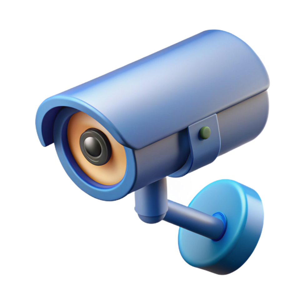 stunning classic Security camera, surveillance, building security authentic png