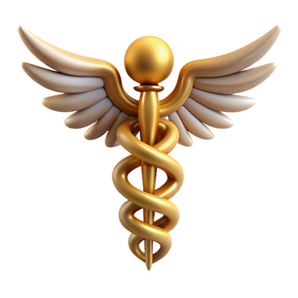 wonderful traditional Hermes' caduceus high quality png