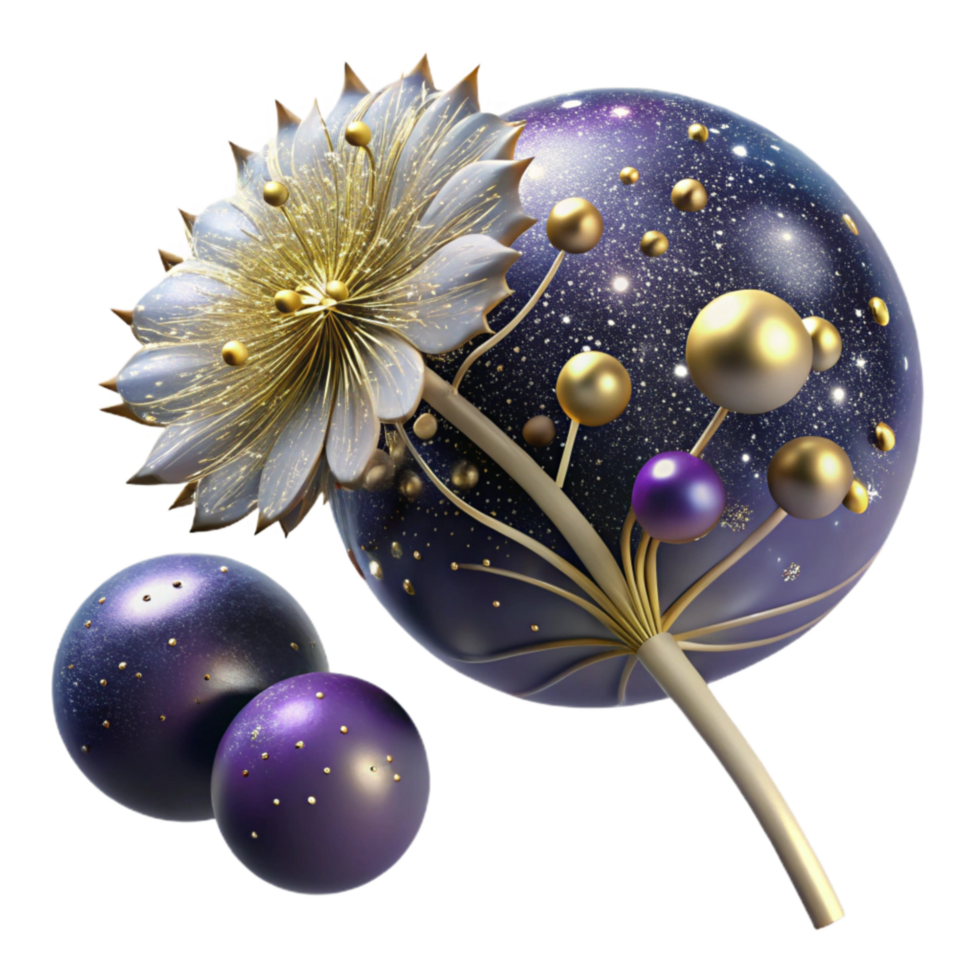 serene rustic Single Dandelion with Seeds Transparent exclusive png