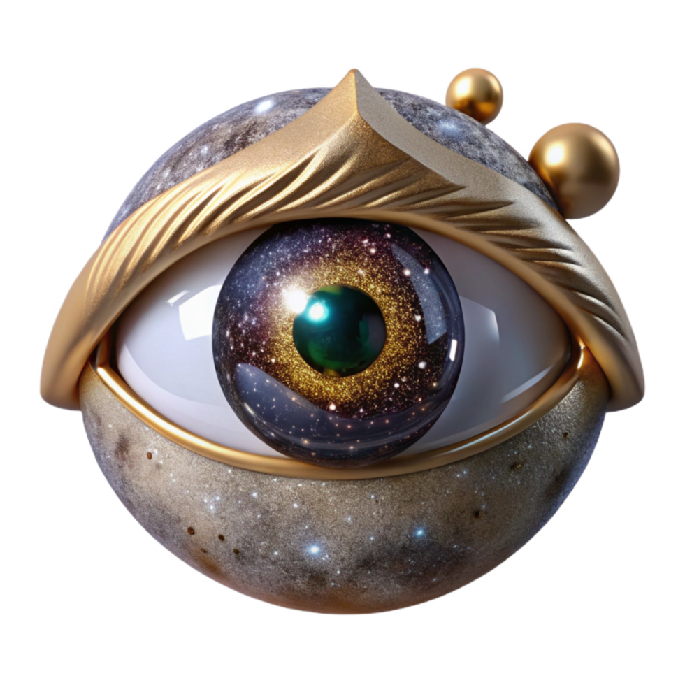 vibrant rustic Single Eye Watching From Darkness Transparent authentic png