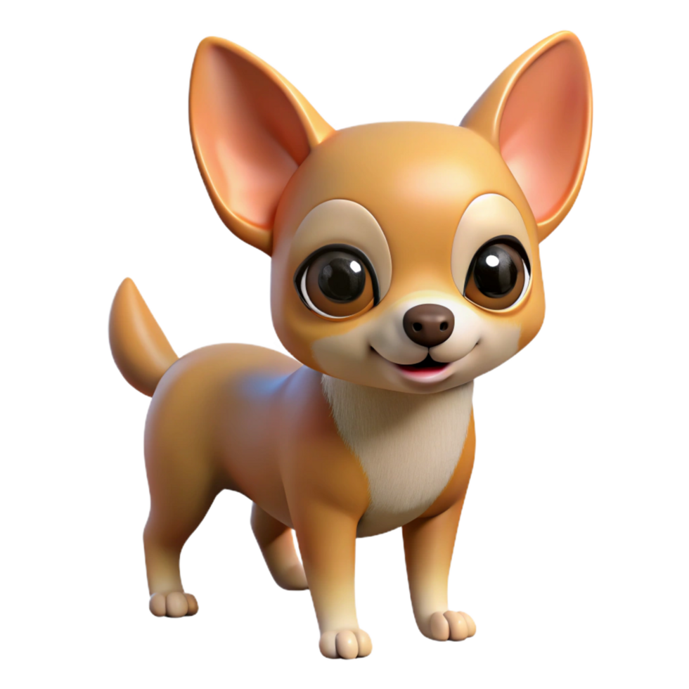elegant abstract A cute chihuahua puppy exclusive png