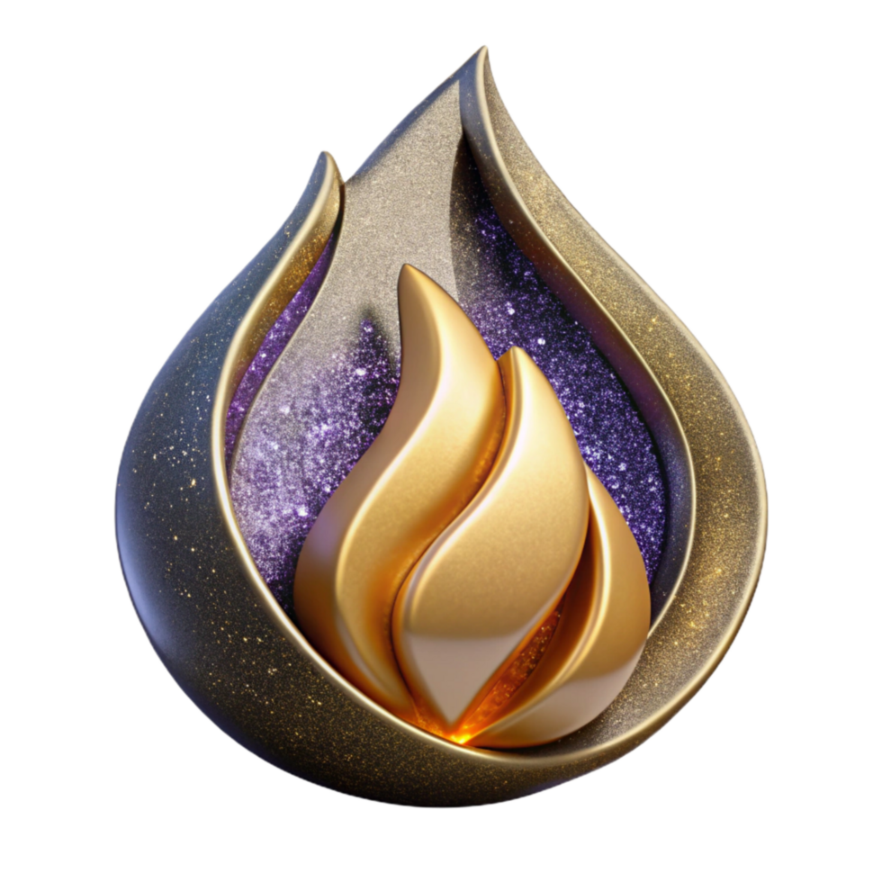 stunning artistic Single Flame Symbol Cutout genuine png