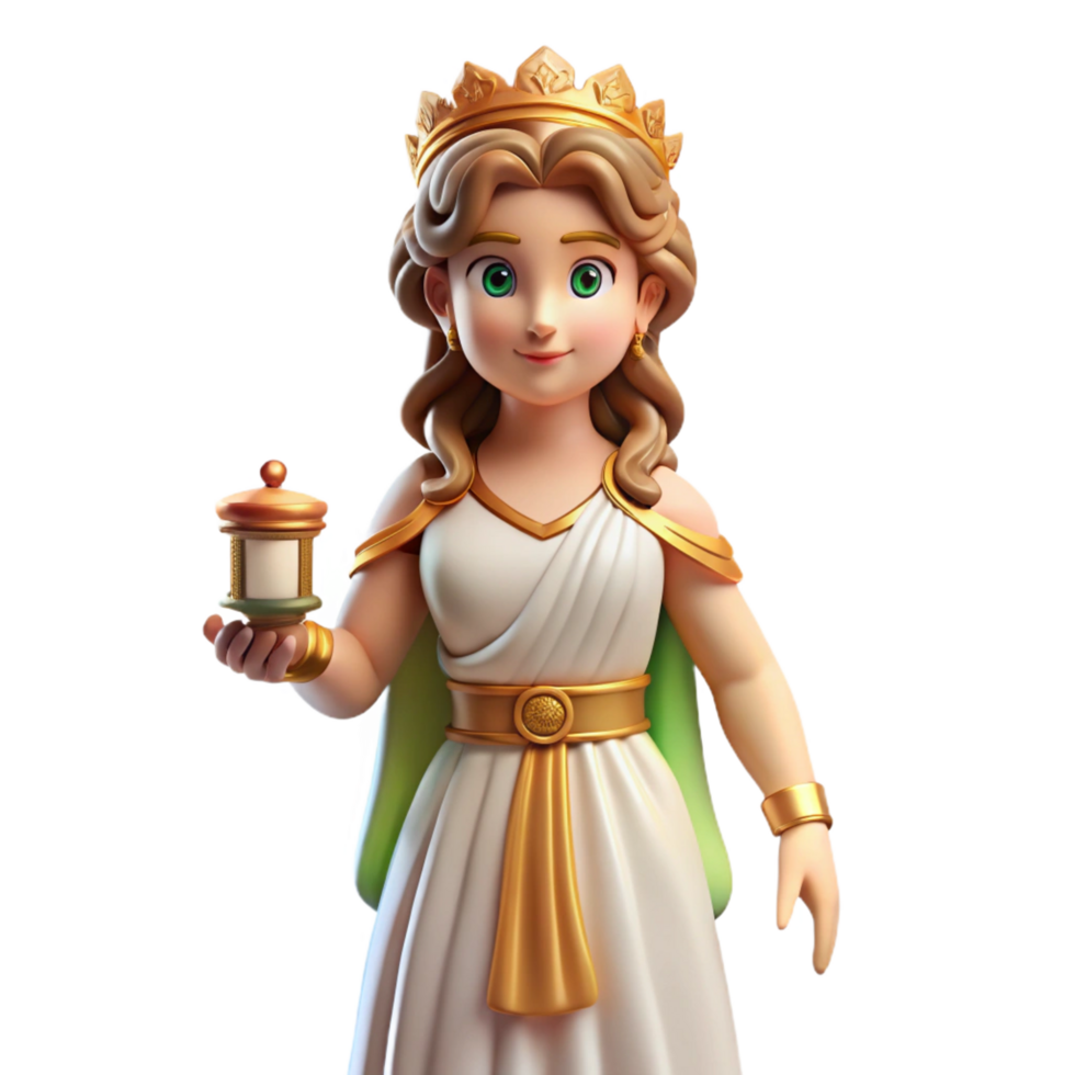 impressive rustic Hera, Goddess of Marriage, regal pose, genuine png