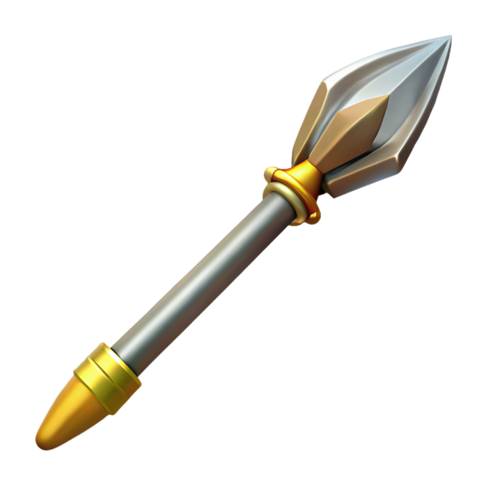 stunning abstract Gungnir, Odin's spear, high resolution png
