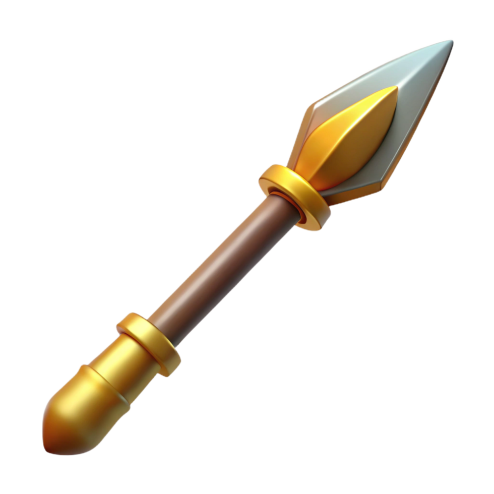 wonderful artistic Gungnir, Odin's spear, premium png