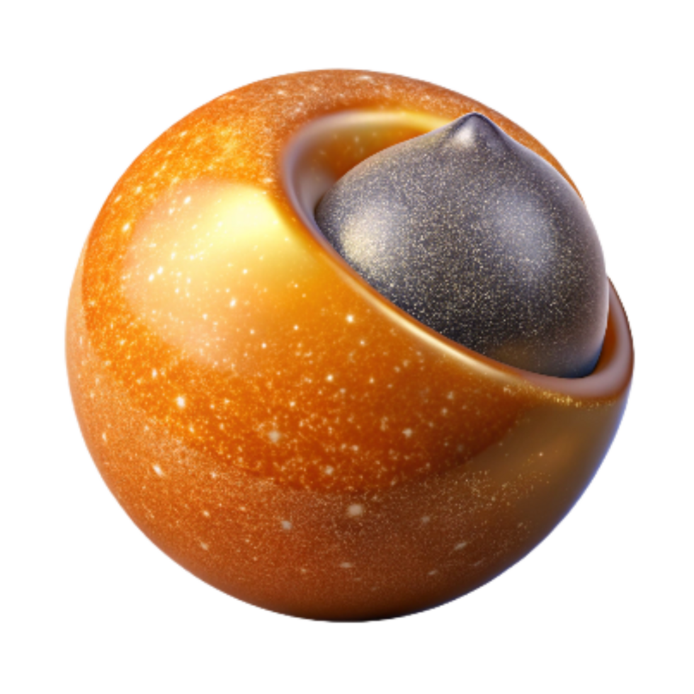 extraordinary creative Single Orange Side View Isolated premium png