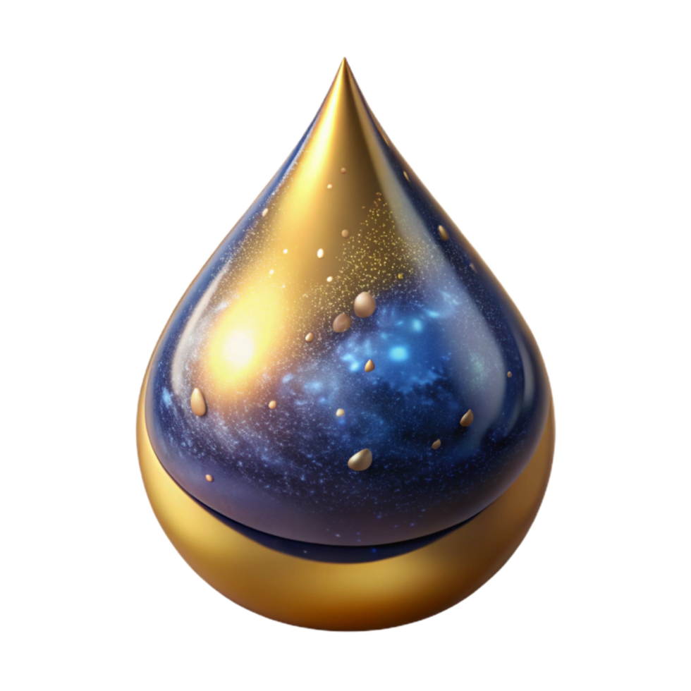 beautiful artistic Single Raindrop Cutout with Realistic Water Effect detailed png