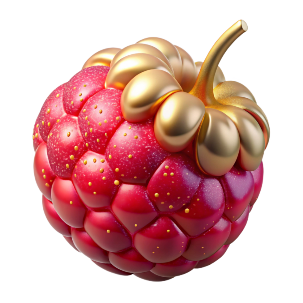 stunning creative Single Raspberry Red Isolated Cutout exclusive png