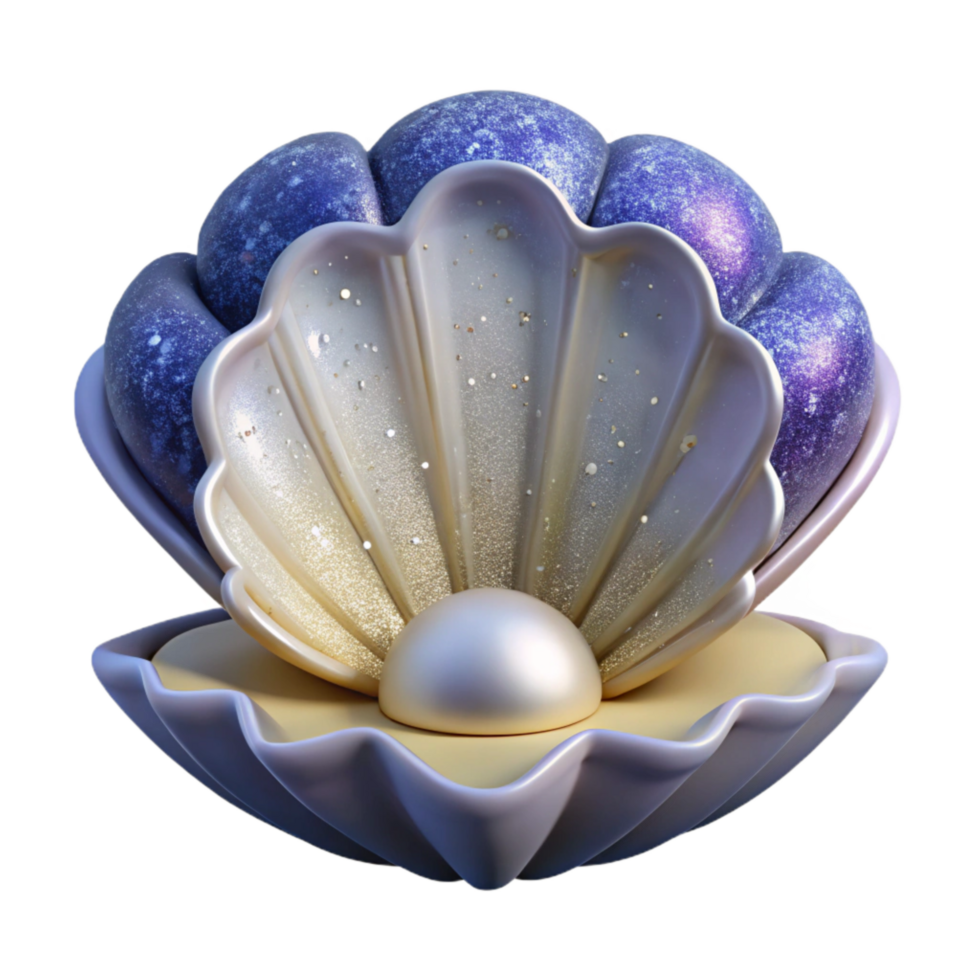 wonderful minimalist Single Seashell Cutout with Spiral Pattern authentic png