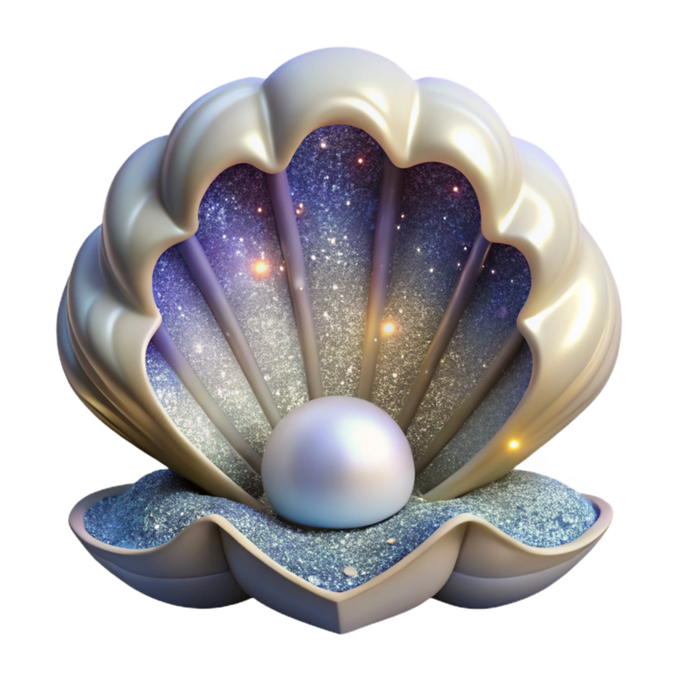 elegant vintage Single Seashell Cutout with Spiral Pattern high quality png
