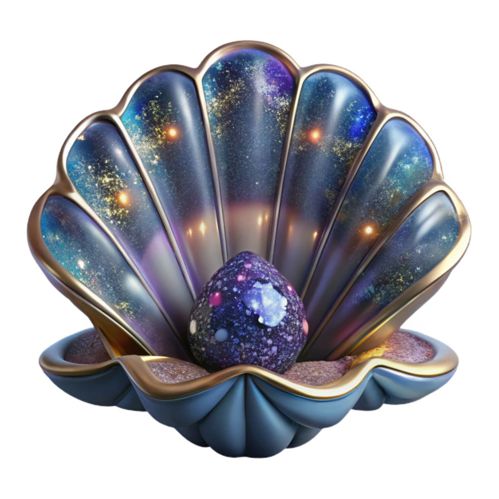 elegant rustic Single Seashell Fan Shape Transparent high quality png