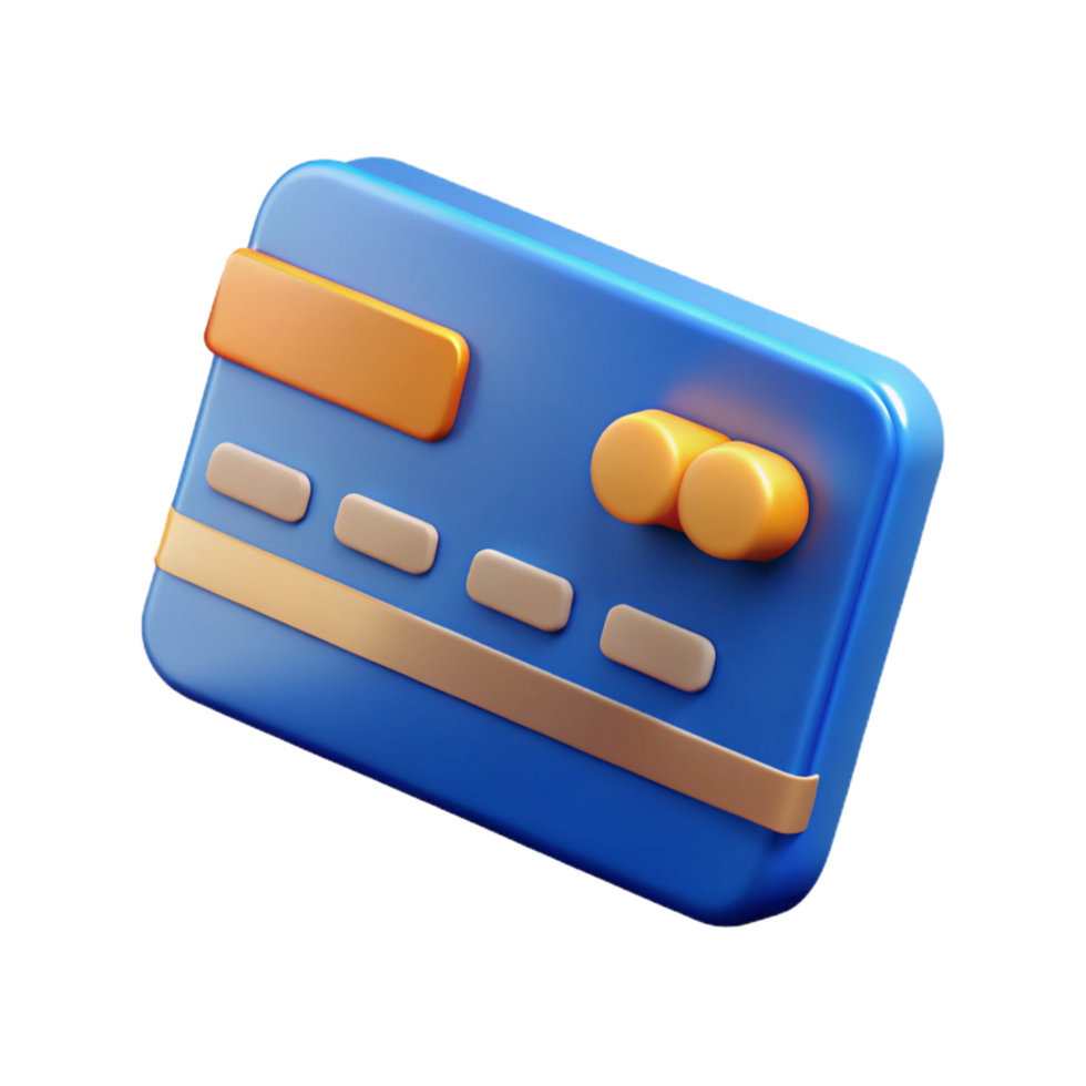extraordinary abstract Credit card with chip and magnetic stripe authentic png