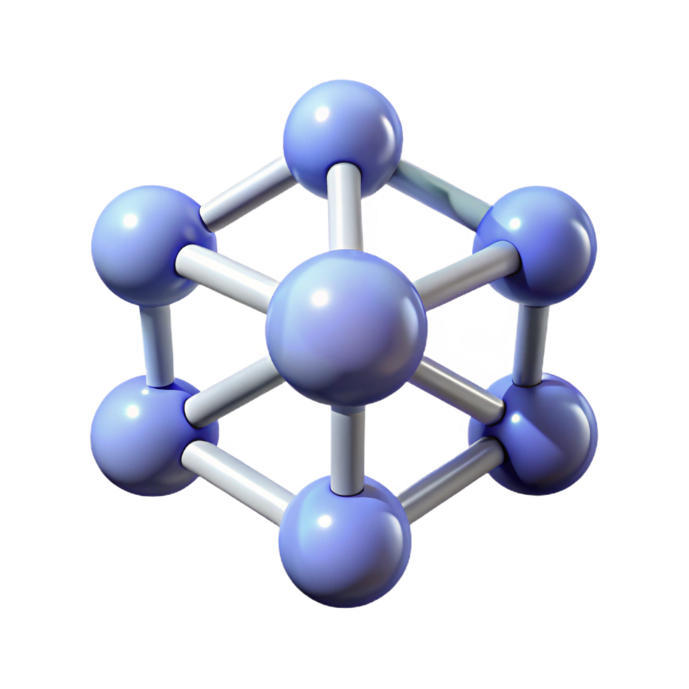 extraordinary classic Nanotechnology molecule icon genuine png