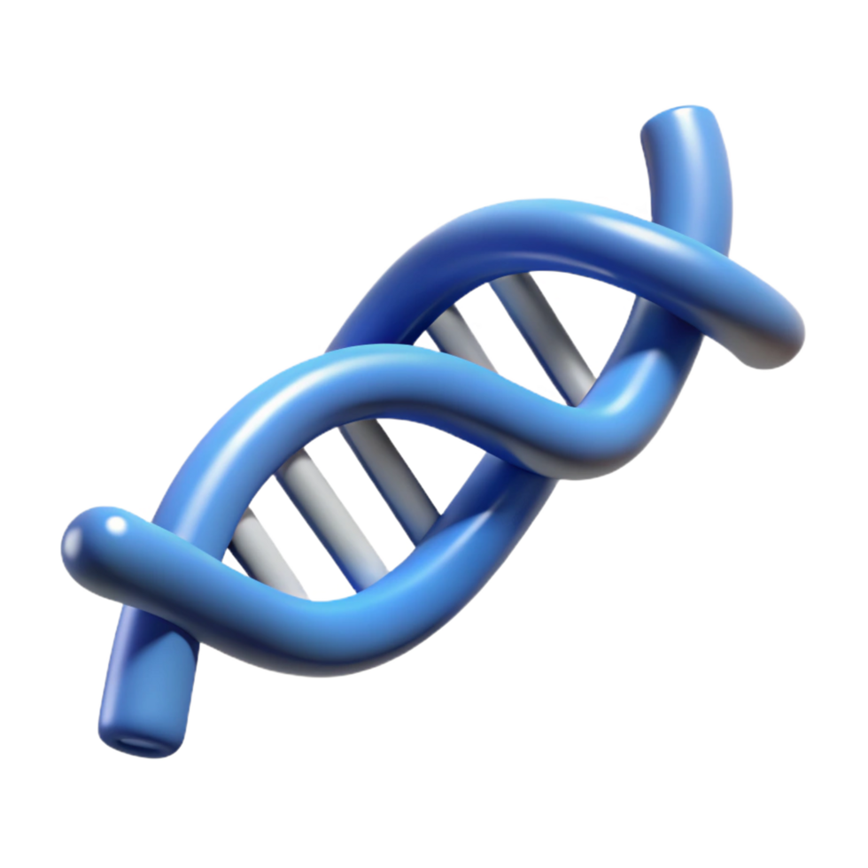 elegant classic Biotechnology DNA strand icon authentic png