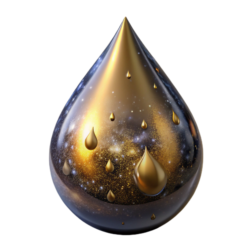 dramatic classic Single Tear Drop Cutout with Realistic Water Effect premium png