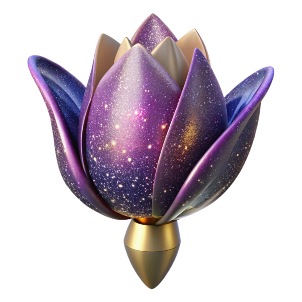 stunning minimalist Single Tulip Front View Isolated Element original png