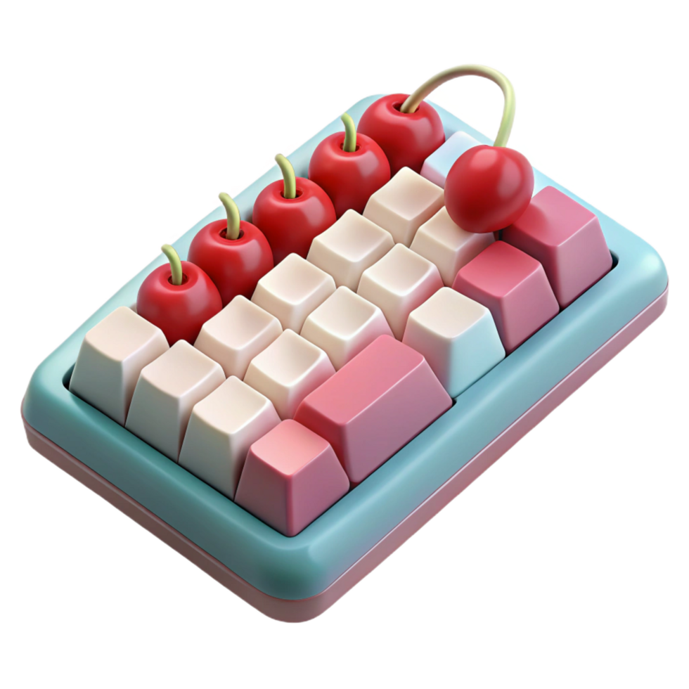 wonderful traditional Mechanical keyboard with cherry MX switches original png