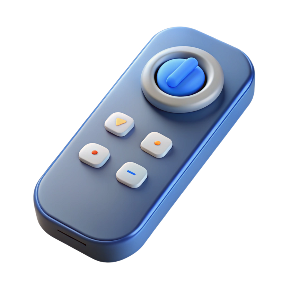 stunning minimalist Smart TV remote control with voice command professional png