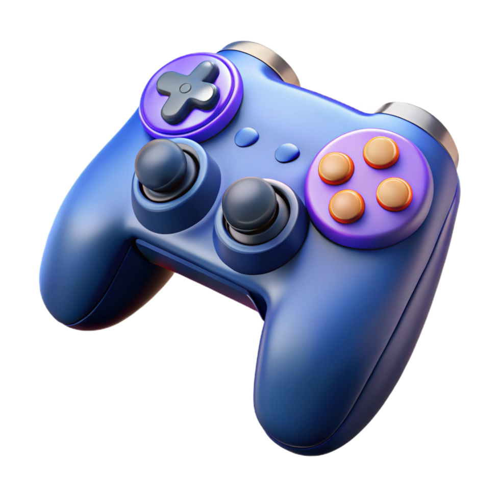extraordinary minimalist Gaming controller with vibration feedback professional png