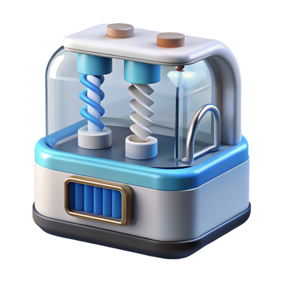 impressive abstract DNA sequencing machine genuine png