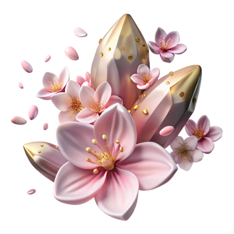extraordinary artistic Soft Pink Cherry Blossom Branch Isolated high quality png