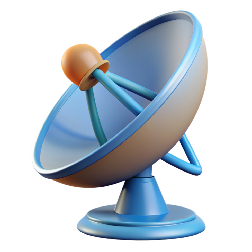 extraordinary creative Satellite dish, communication technology genuine png