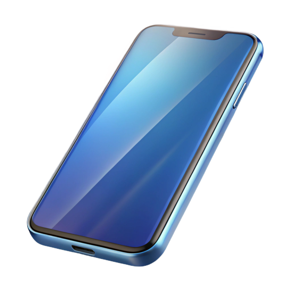 beautiful artistic Smartphone, modern, sleek design high quality png