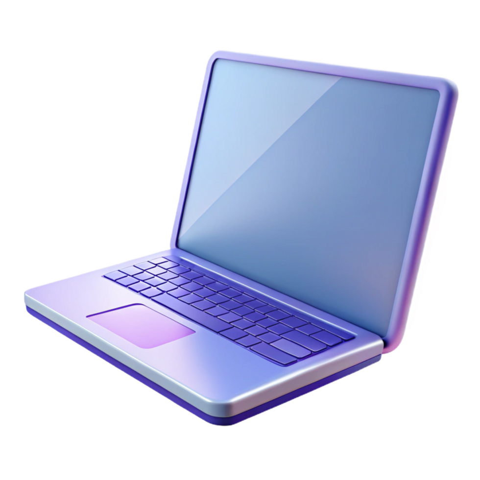 magnificent modern Laptop, thin and light, ultraportable professional png