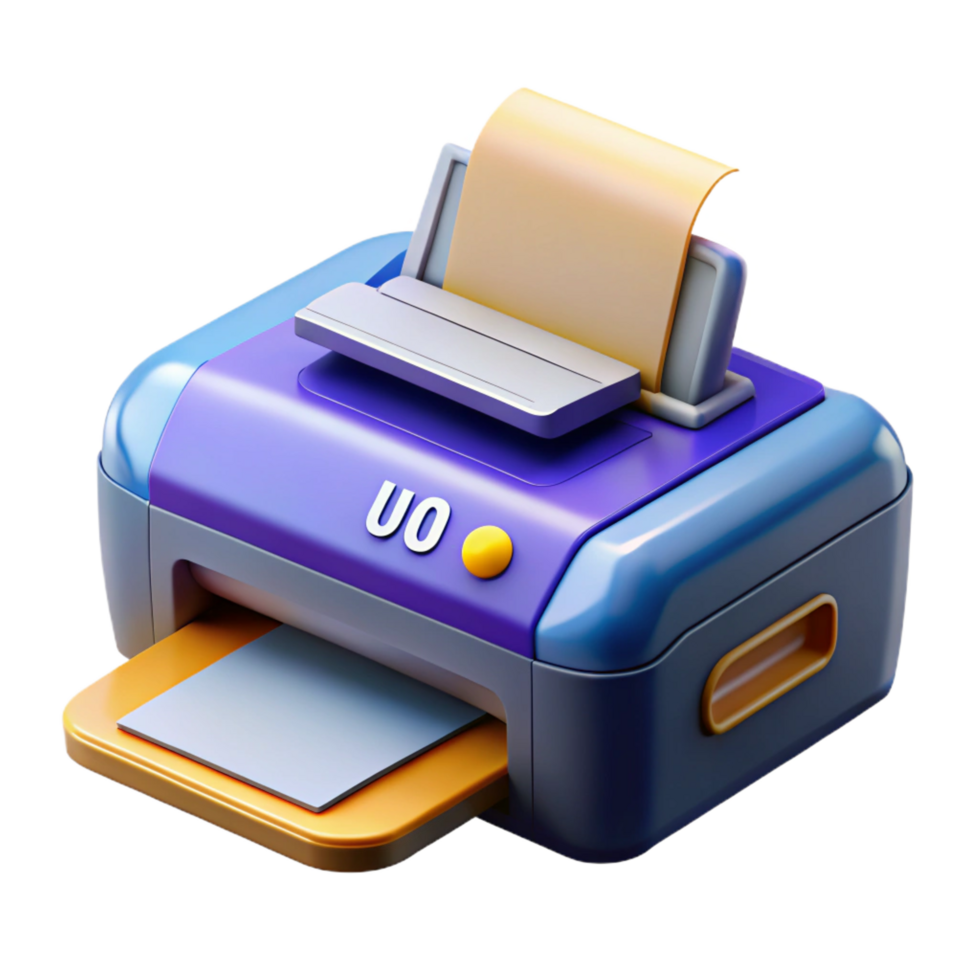 impressive minimalist Printer, inkjet, multifunction high quality png