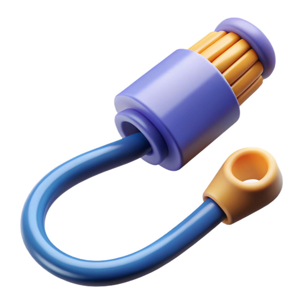 dramatic minimalist Ethernet cable, network connection high resolution png